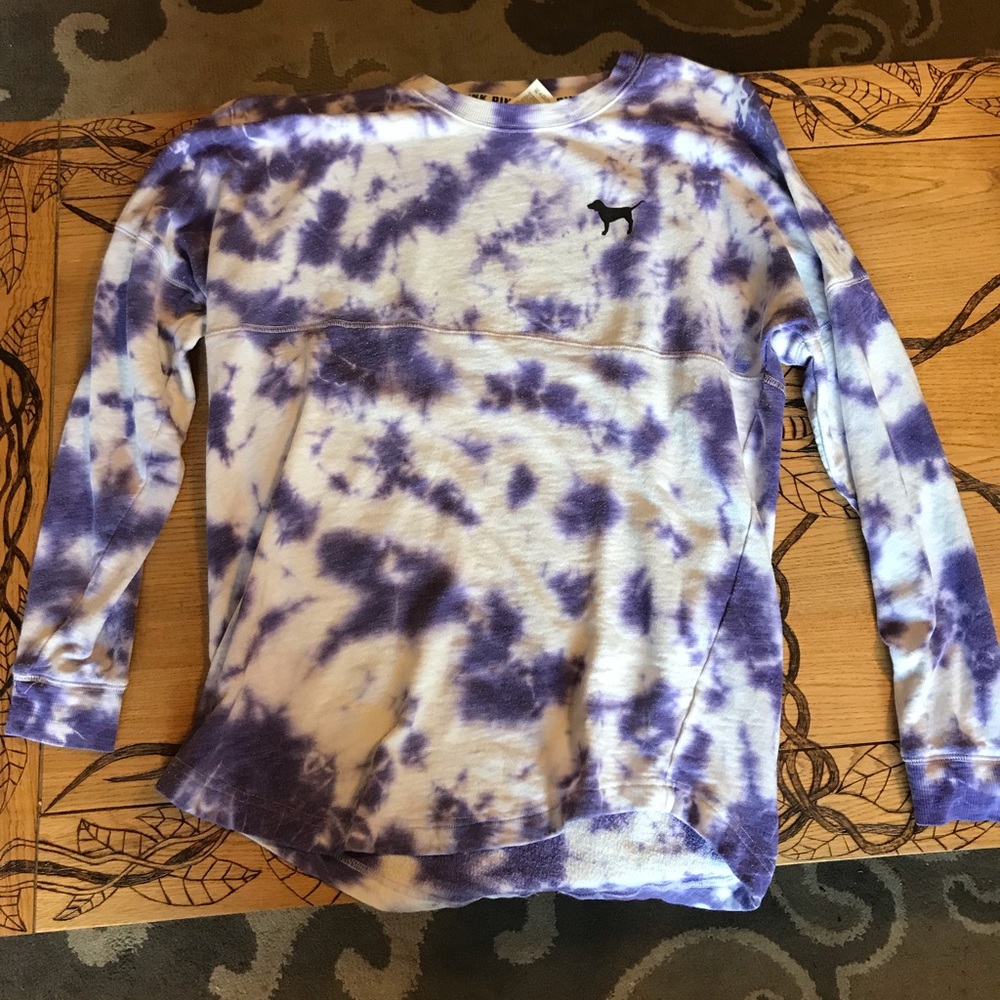 Purple Tie-Dye Long Sleeve